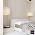 Scandinavian-Inspired Bedroom Design | 18' x 15'