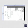 Zen Kitchen Design: Calm and Minimalist | 16' x 10'