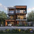 Luxurious Three-Story Home with Modern Aesthetics