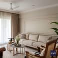 False Ceiling Designs for a Majestic 20x18 Living Room | Ongrid Design