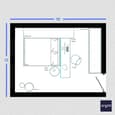 The Classic Charm Bedroom Design | 15' x 12'