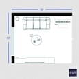 A Comprehensive Guide to Living Room Interior Design - 16' x 13' | Ongrid.Design