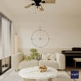 A Comprehensive Guide to Living Room Interior Design - 16' x 13' | Ongrid.Design