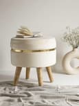 Luxurious Sitting Stool for Bedroom & Living Room