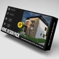 Contemporary Duplex with 2 Bedroom Home Plan