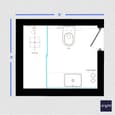 Small Toilet and Bathroom Ideas: Optimizing Space with Style - 9' x 9'