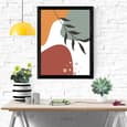 Modern Abstract Wall Art Framed Print