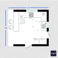 Art Deco Kitchen Design: Glamorous and Stylish | 15' x 14'