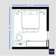 Feng Shui Bedroom Collection Design | 15' x 13'