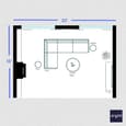 Pop Ceiling Designs: Bringing Elegance to Your Living Room - 22' x 16' | Ongrid.Design