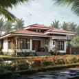Architectural Elements of Single-Floor Elevation: Mediterranean and Spanish Inspirations