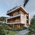 Three-Level Home of Modernity and Light