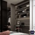 Tribal-Inspired Bedroom Design | 13' x 12'
