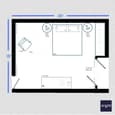 Traditional Indian Bedroom Design | 20' x 15'