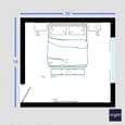 Romantic Bedroom Retreats Design | 15' x 14'
