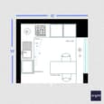 Modern Luxury Kitchen Design: Sleek and Sophisticated | 12' x 10'