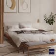 Art Deco Bedroom Inspiration Design | 15' x 12'