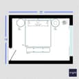 Art Deco Bedroom Inspiration Design | 15' x 12'