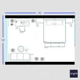 Trendy Bedroom Design Oasis | 19' x 13'