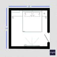 Vintage Bedroom Charm Design | 13' x 12'