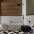 Modern Toilet Design: A Fusion of Functionality and Style - 10' x 8'