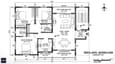 Second floor plan for a 40x60 west-facing G+3 home showing an independent 3 BHK rental unit with private lobby