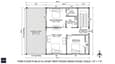 Third floor plan of 40x50 west facing G+3 house showing a 16x10 ft covered sunset terrace, two bedrooms, a family lounge, and a dry kitchen — the building's premium level