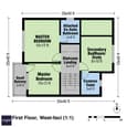20x40 First Floor Plan
