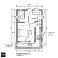 First Floor Plan - 20x40 South Facing 4 Story