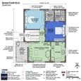 Second Floor Plan - Primary Family Residence