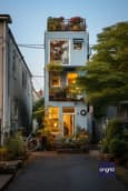 modern narrow elevation views