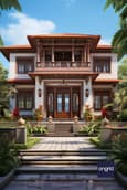 simple traditional house