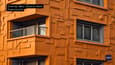 The image you provided is a texture wall paint design. It appears to be a close-up of a wall with a textured paint finish. The texture seems to be quite detailed and intricate, giving the wall a unique and interesting look. The color of the paint is a neutral tone, which could easily fit into many different interior design styles.