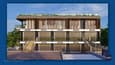 Best Mixed Use Building Design: Shop Front with Pent House