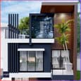 5 Bedroom Duplex on 1500 sqft Plot with Common Walls
