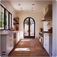 Mediterranean Aesthetic Kitchens with Indian Culinary Needs