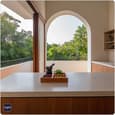 Mediterranean Aesthetic Kitchens with Indian Culinary Needs