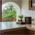 Mediterranean Aesthetic Kitchens with Indian Culinary Needs