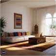 Designing a Mediterranean Lving Room for the Indian Family