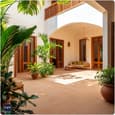 Adapting Mediterranean Architecture for Indian Homes