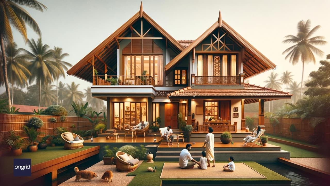 Kerala Style House Designs and Elevations