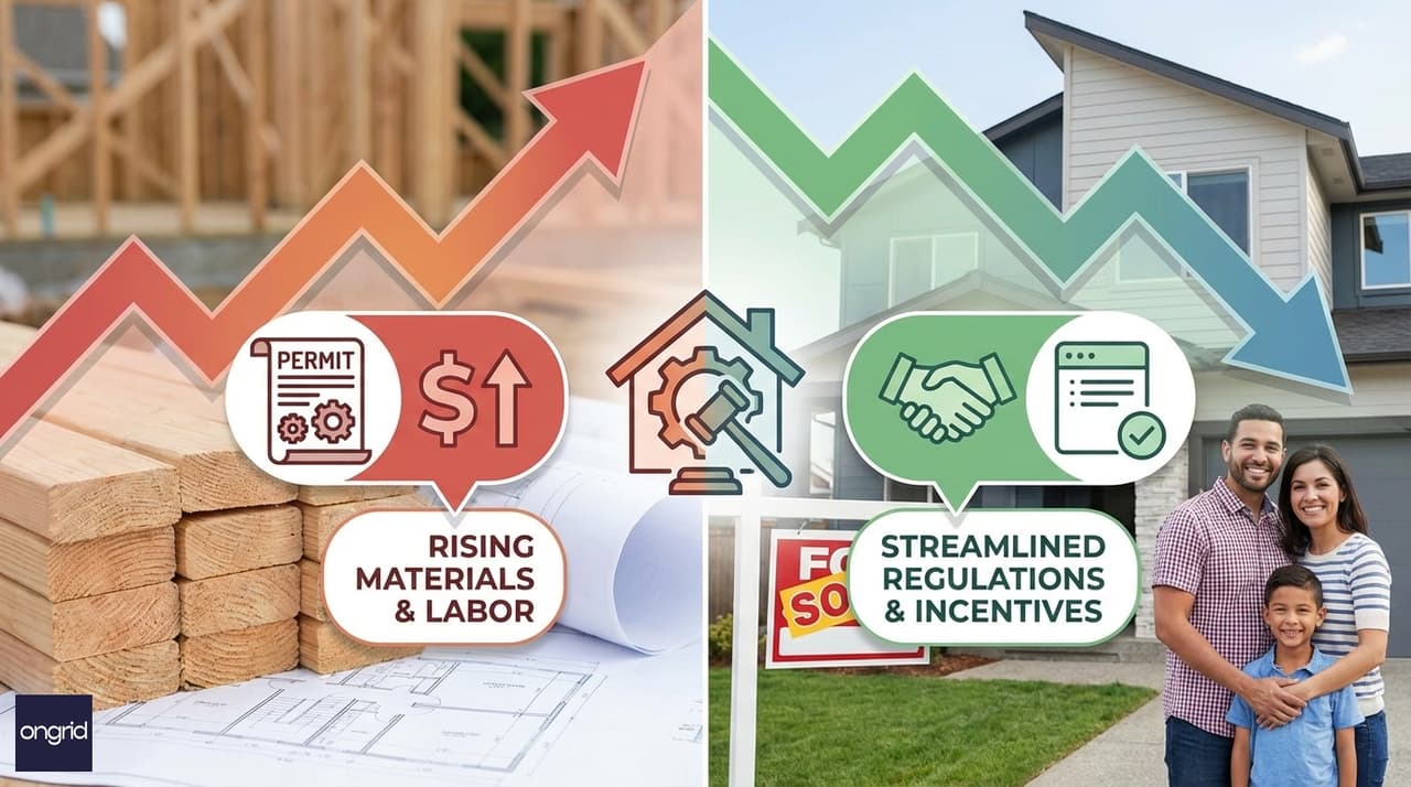 Illustration for Construction Costs and Regulatory Relief