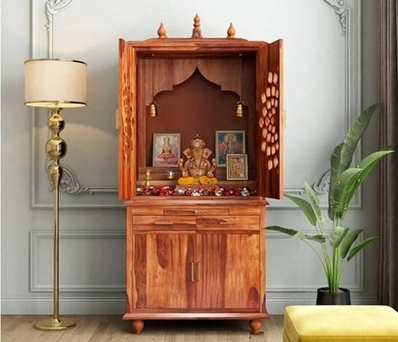 Sheesham Wood Temple