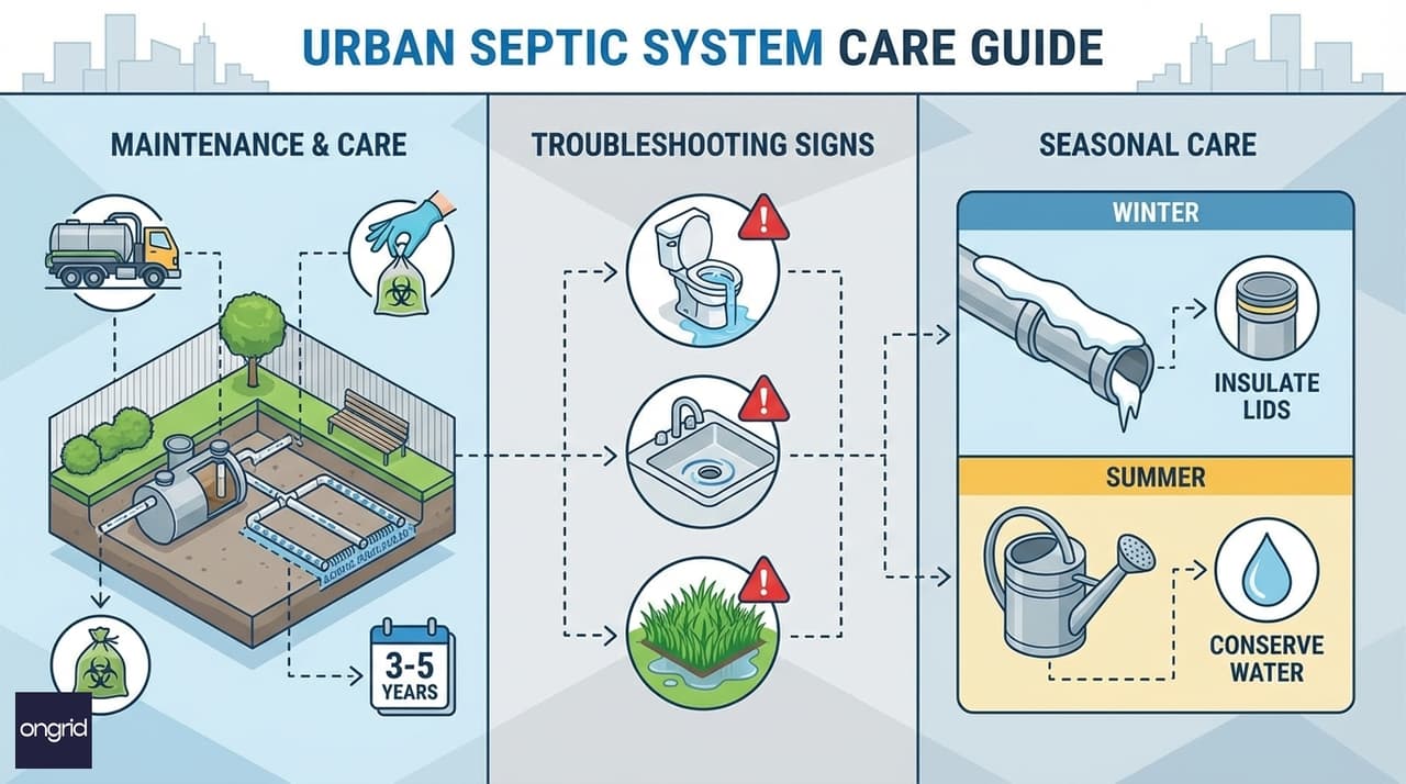 Illustration for Maintenance, Troubleshooting, and Seasonal Care