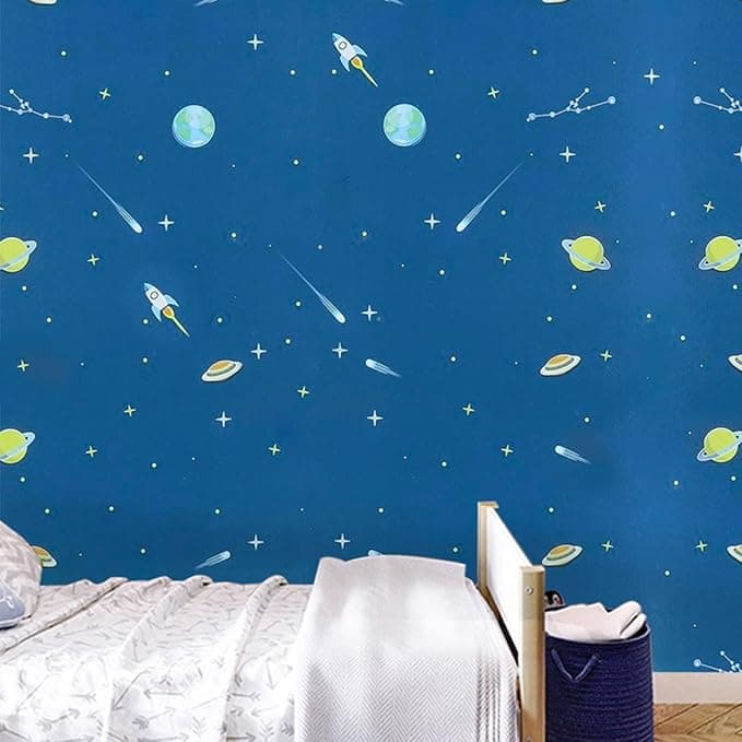 PVC Self-Adhesive Wallpaper | Space (45 x 300 cm)