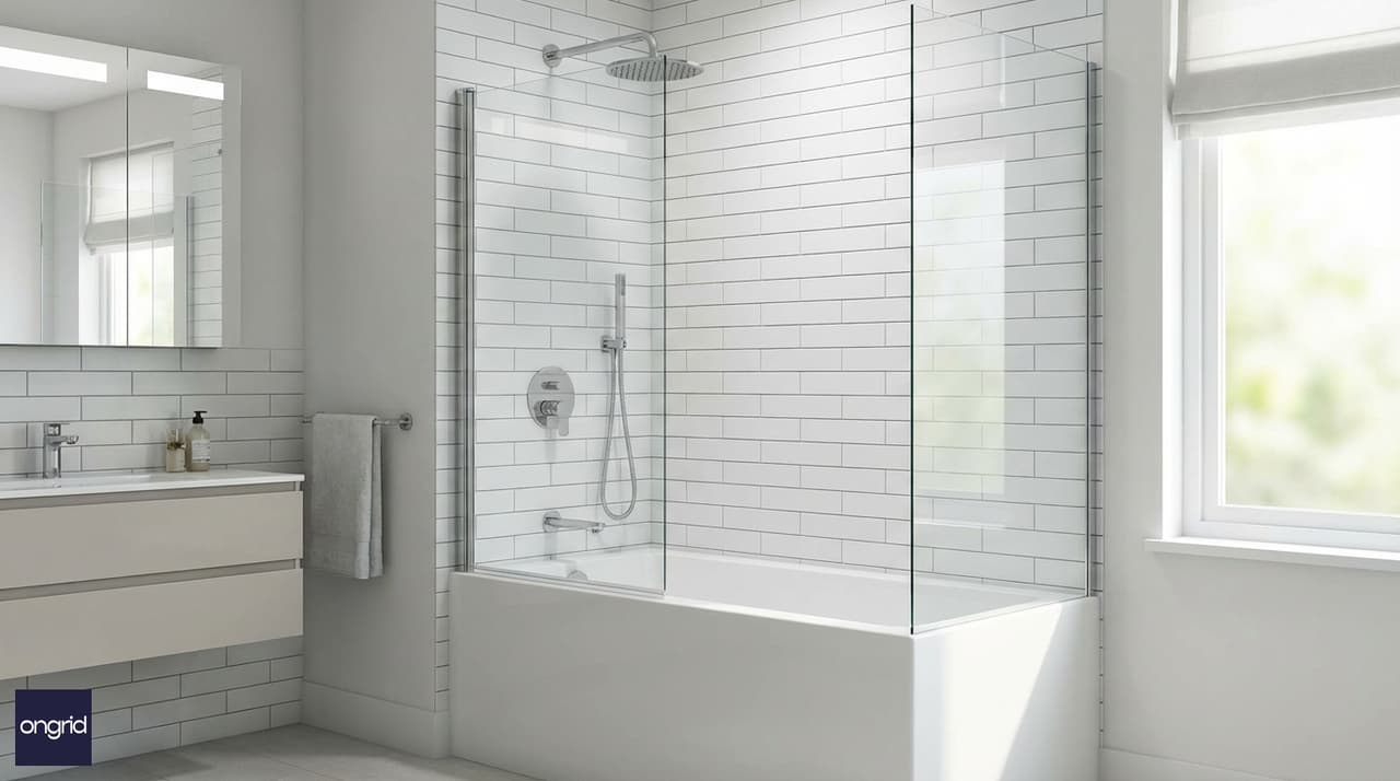 Illustration for Combo Bath-Shower Units