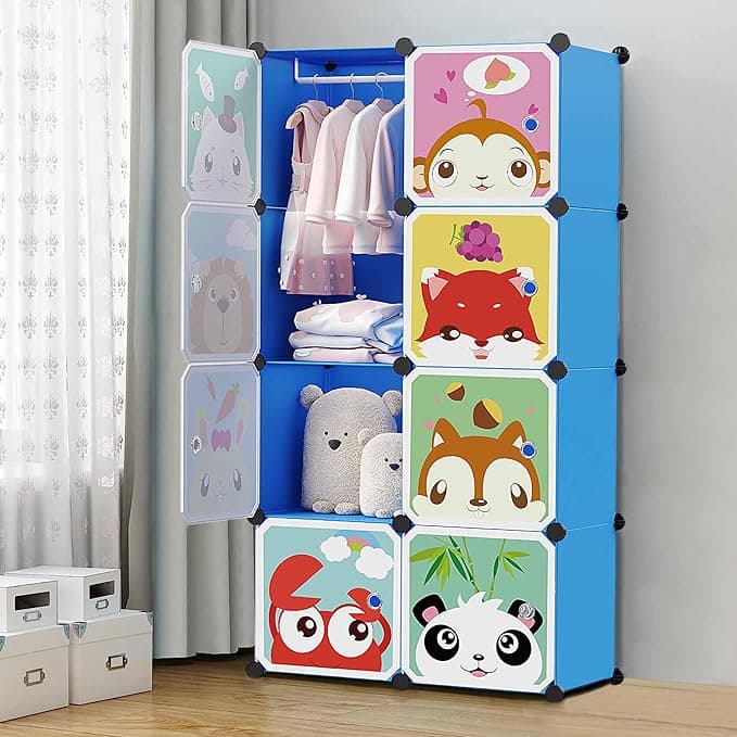 Baby Wardrobe Collapsible Storage Rack