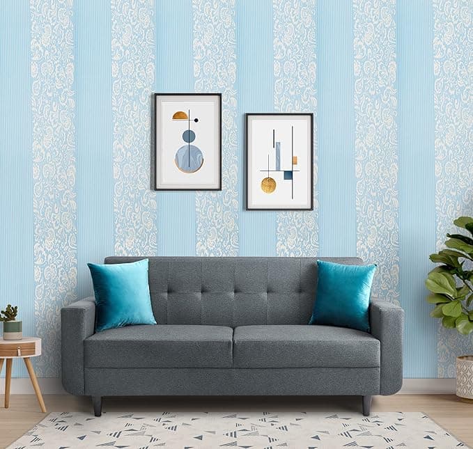 PVC Self-Adhesive Wallpaper, Dense Pattern, 45 x 300 cm