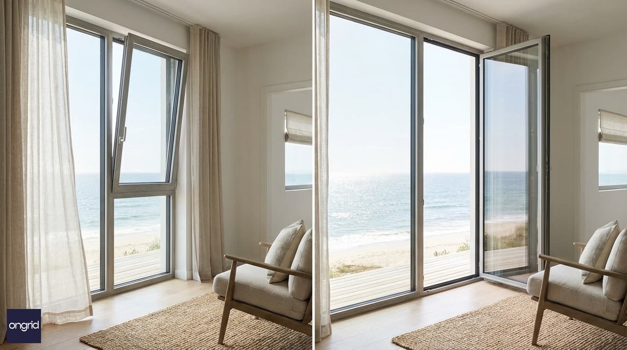 Illustration for 6. Tilt and Turn Windows for Versatility