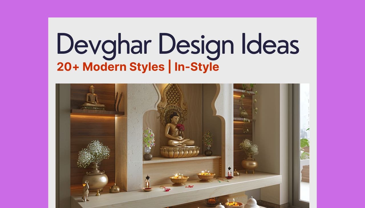 Devghar Design Ideas - Sacred Spaces in Contemporary Living